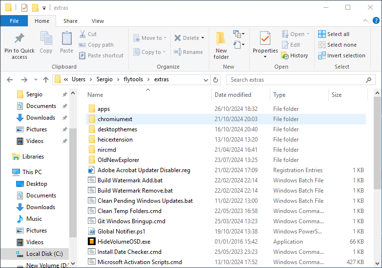 Windows 10 Stock Explorer